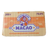 Масло сладкосливочное