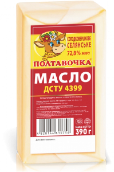 Масло сладкосливочное "Селянское"