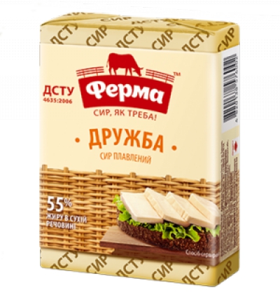 Сир плавлений «Дружба»