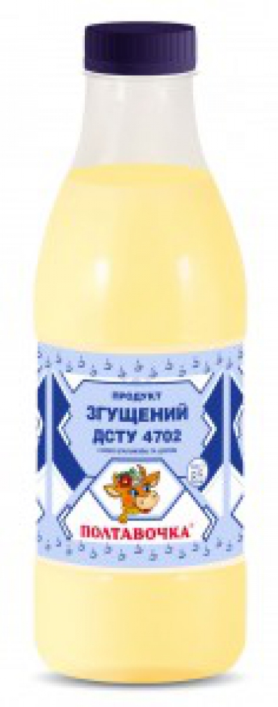 Продукт сгущенный с маслом (пальмовое) и сахаром