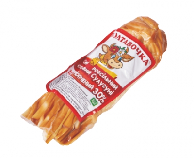 Сыр столовый сулугуни копченый