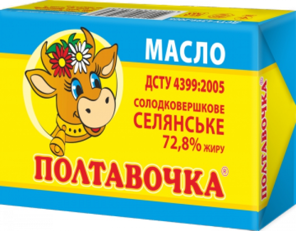 Масло солодковершкове "Селянське"